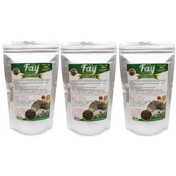 3個セット／ Fay Hedgehog Food (フェイ ハリネズミフード) 500g ×3 ハリネズミ用 フード ふらつき症候群
