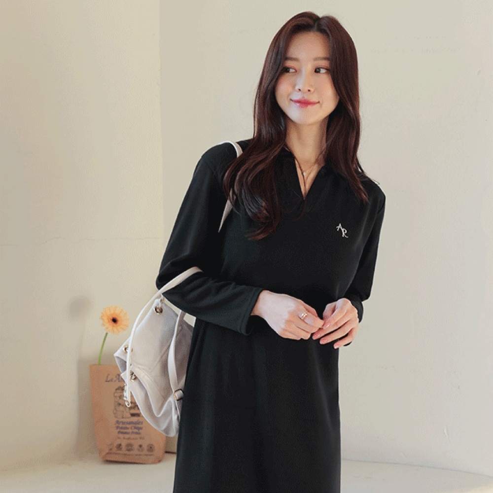 クリック＆ファニーD＆エンブロイダリーカラードレス