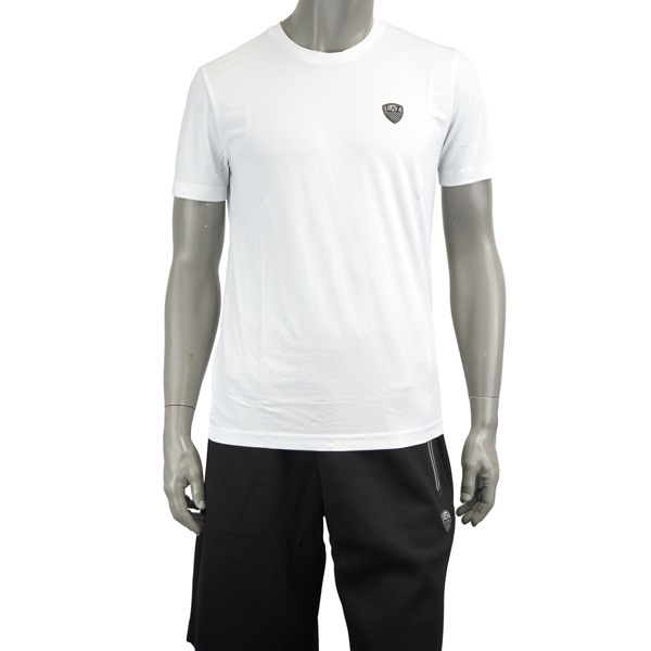 EA7 EMPORIO ARMANI イーエーセブン エンポリオ・アルマーニ Premium Shield エンブレムパッチ Tシャツ/8NPT16 PJRGZ 1100