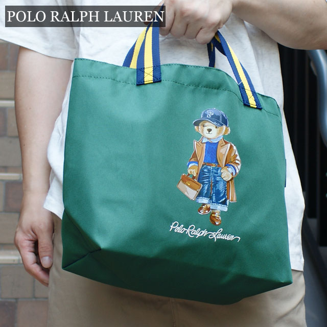 ポロ ラルフローレン POLO RALPH LAUREN Shopping Tote GREEN 277-005951-015
