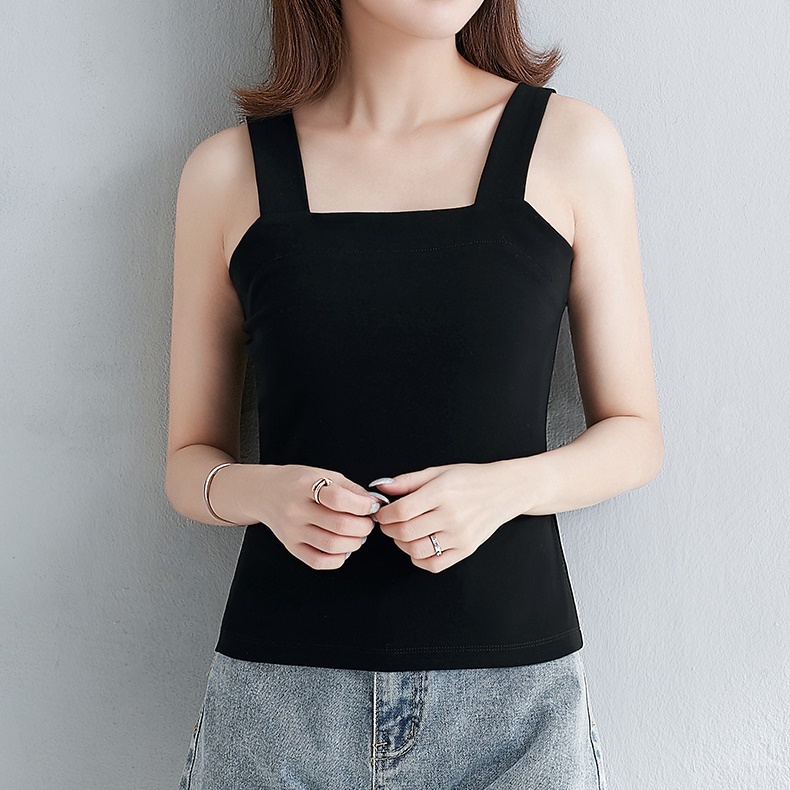 レディース トップス キャミソール 部屋着 インナー ノースリーブ スクエアネック タイト スリム 細身 ストレート かわいい 大人可愛い きれいめ シンプル カジュアル 上品 おしゃれ かっこいい