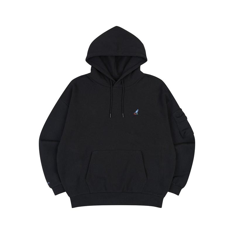 KNGL ポケット フーディー 5147 ブラック