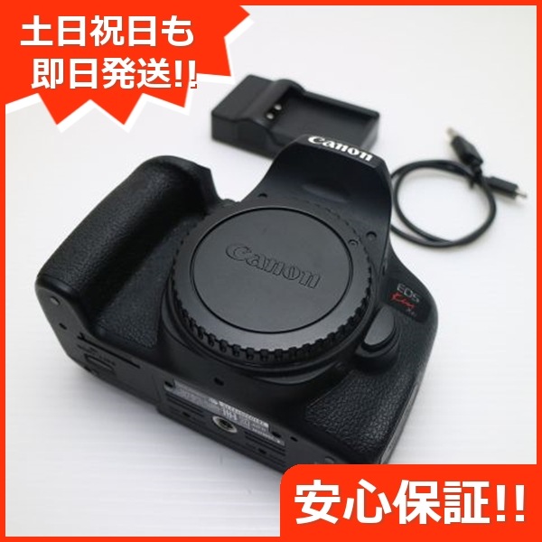 超美品 EOS Kiss X8i ブラック 187 27,365円