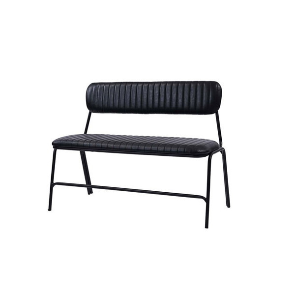 Rattan World RLD120BK ダイニングベンチ ブラック KLUB14 シリーズ 2脚組 メーカー直送 26,710円