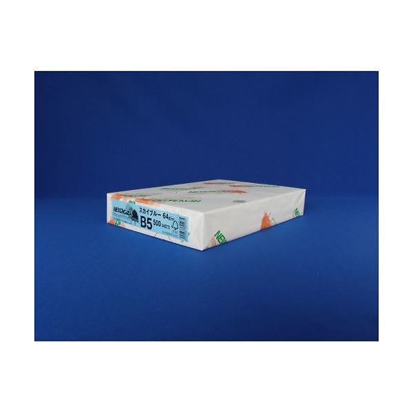 （業務用セット） 北越紀州 NEWファインカラー B5判 NEW ファインカラー B5 スカイブルー 500枚入 3セット