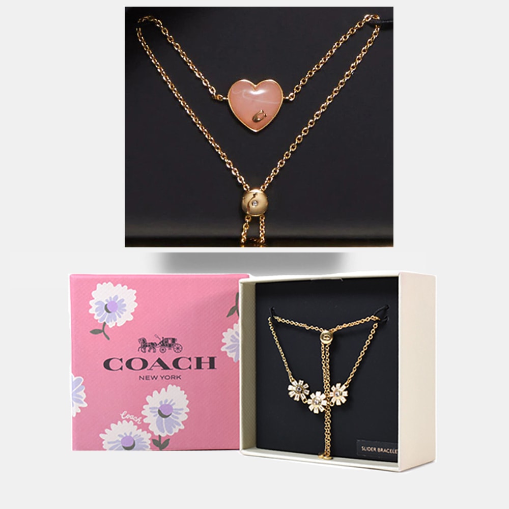 可愛い スライダー ブレスレット デイジー お花 ピンクハート2760 7949 7,819円