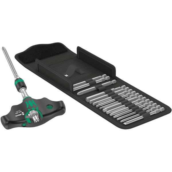 WERA ヴェラ 17点組 T型 ラチェットドライバーセット ビットセット 023471 工具 ツール DIY 作業工具 道具