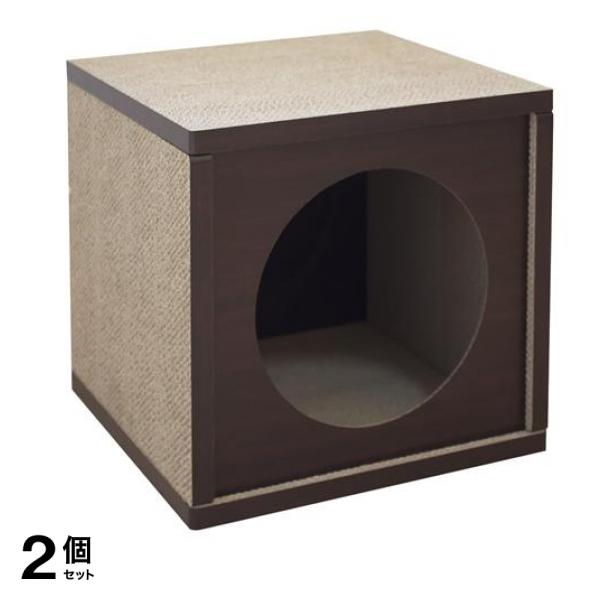 ペットプロ HappyDays キャットハウス 1個入 (エスプレッソ) 2個セット