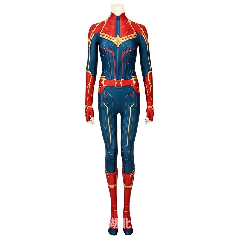 映画 キャプテンマーベル ミズマーベル キャロルダンバース タイツ レディース スーツ J4242