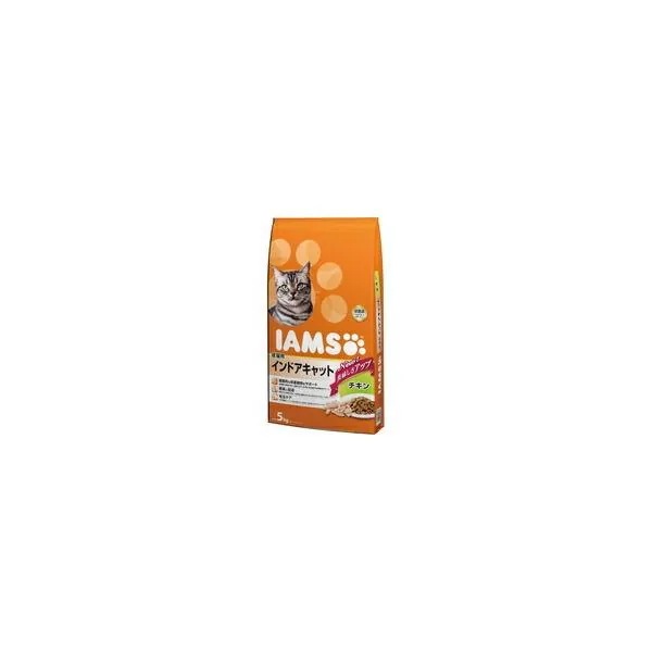【1ケース】【お取り寄せ対象品】アイムス 成猫用 インドアキャット チキン 5kg *2個