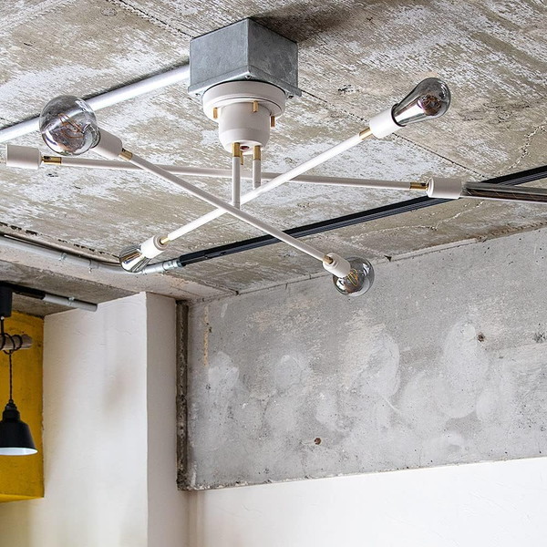 gram8 TC-1010-WH キムリック 6灯シーリングライト ホワイト