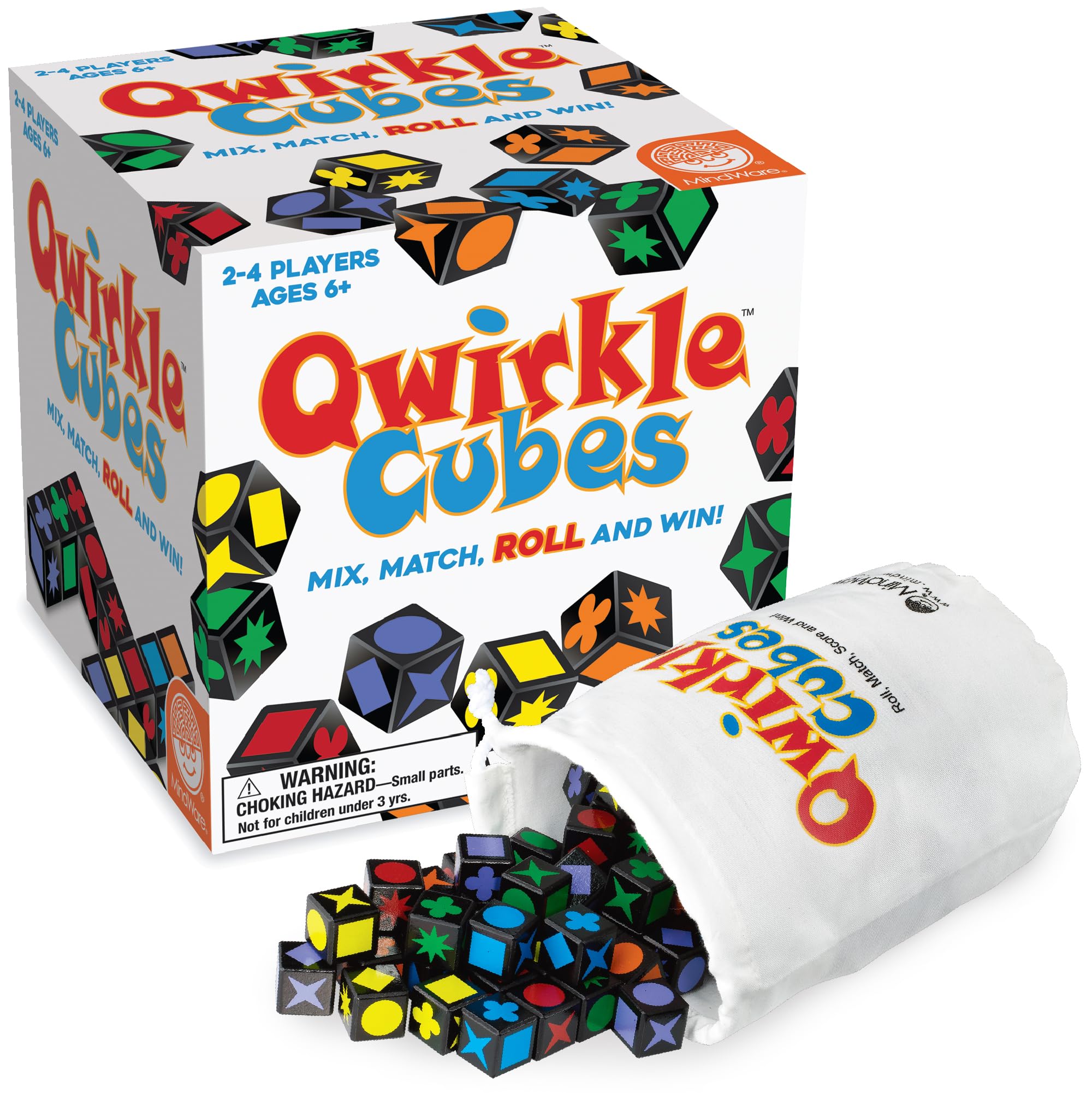 MindWare クワークルキューブ Qwirkle Cubes ボードゲーム 42034 正規品