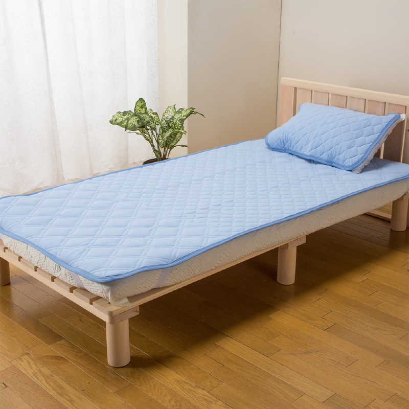 篠原化学　マジカルドライ 敷パッド アジサイブルー ［ダブルサイズ］　DRYM140D22AB