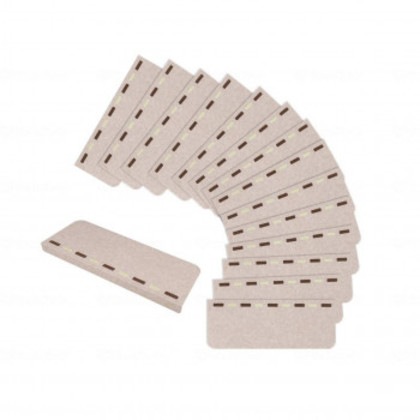 サンコー おくだけ吸着蓄光階段マット ライン ライトベージュ KX-81 499312