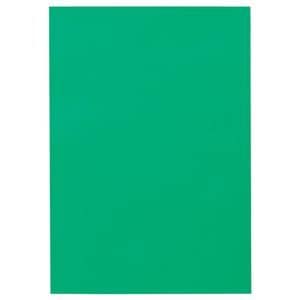 （まとめ） TANOSEE 色画用紙 八つ切 みどり 1パック（10枚） [x30セット]