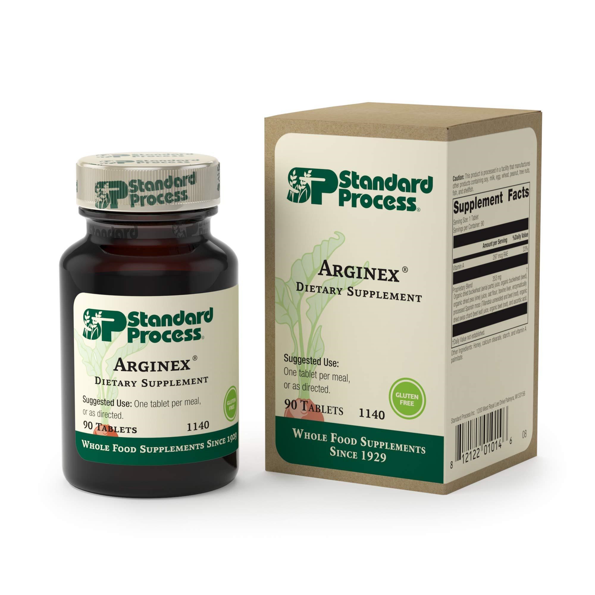 Standard Process - Arginex - 990 IU Vitamin A， Glu