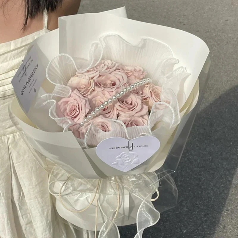 工ガ割-母の日ギフト 花 記念日プレゼント 花束超のハイエンドセンスのバラのブーケシミュレーションフラワーバレンタインデー誕生プレゼント女の子の彼女同級生彼女の卒業祝いに送ります