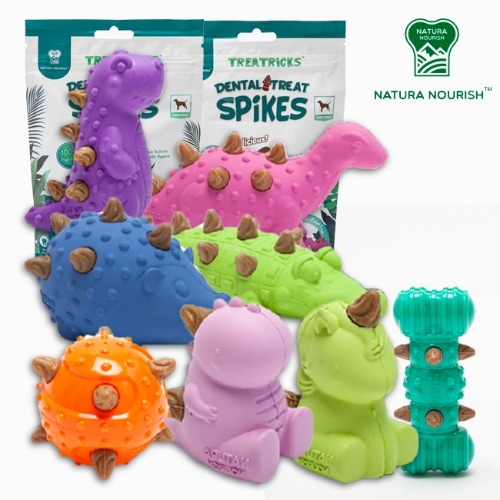 Natura Nourish Dental Treats 2-in-1 犬用 デンタルガム おもちゃ