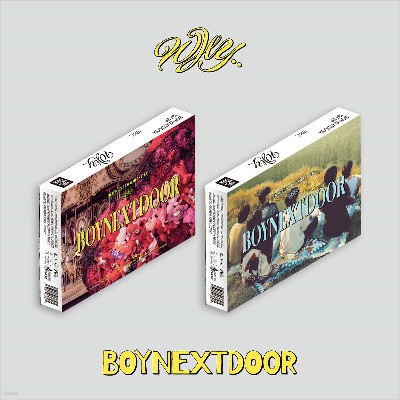 [未開封新品]（2種セット）ボーイネクストドアBOYNEXTDOOR - 1st EP ‘WHY._特典終了
