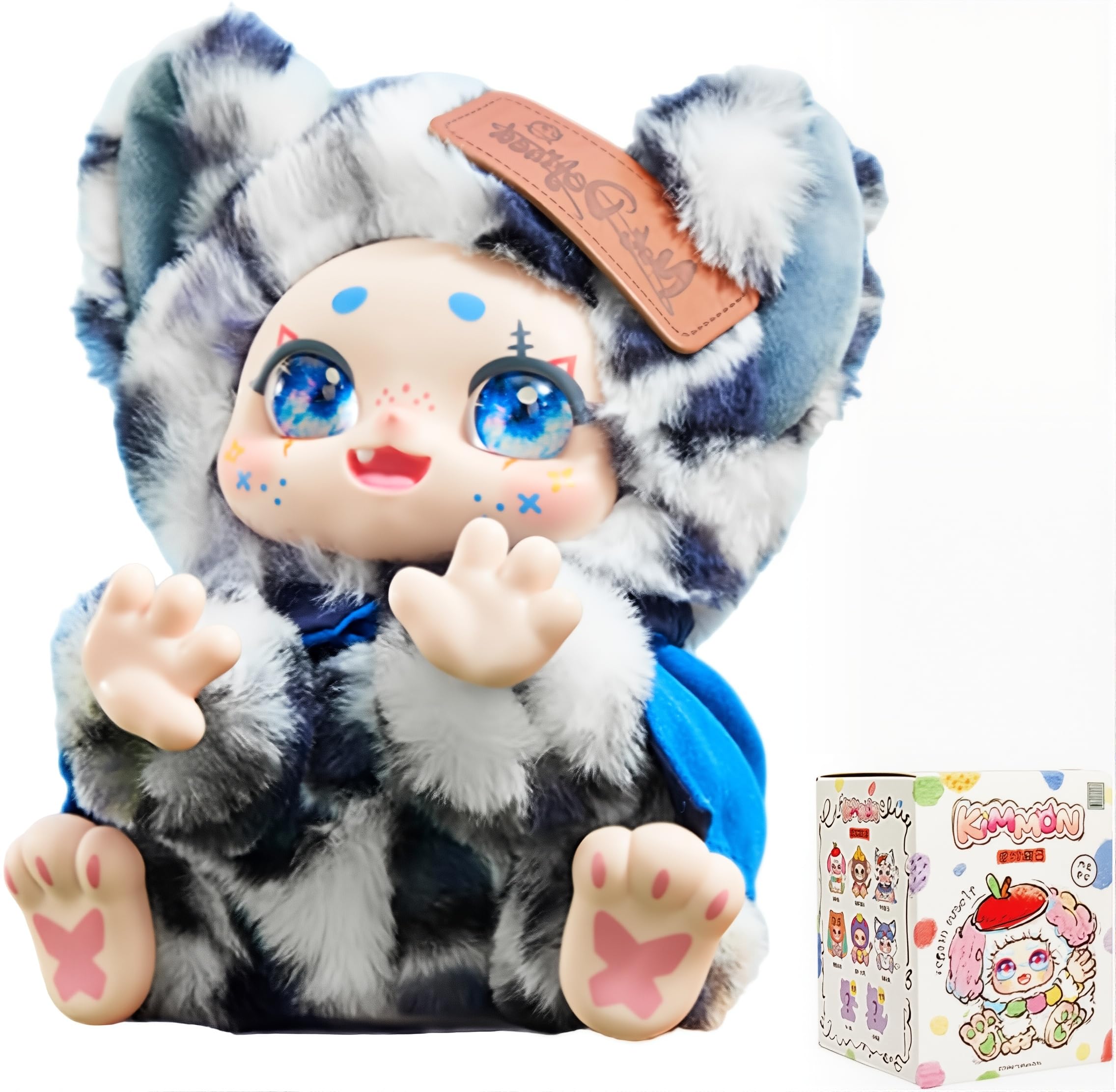 TRRCEPOS シリーズ ぬいぐるみブラインドボックス公式正規品らぶぶソフビ素材キュートなデザイン癒し系コレクションドールインテリアにもぴったりのマスコット人形全8種（シークレット含む）ランダムで1