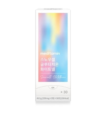 メディタミン スノーセル グルタチオン ホワイトネル 30本 49.5g 4,903円