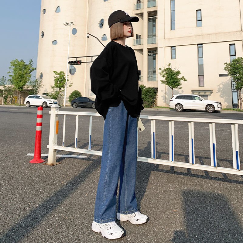 メガ割ワイドパンツ スキニーデニムパンツ 春秋 デニムパンツ ウエストゴムパンツ ジョガーパンツ春秋 デニムパンツ ワイドパンツ ロングパンツ 1