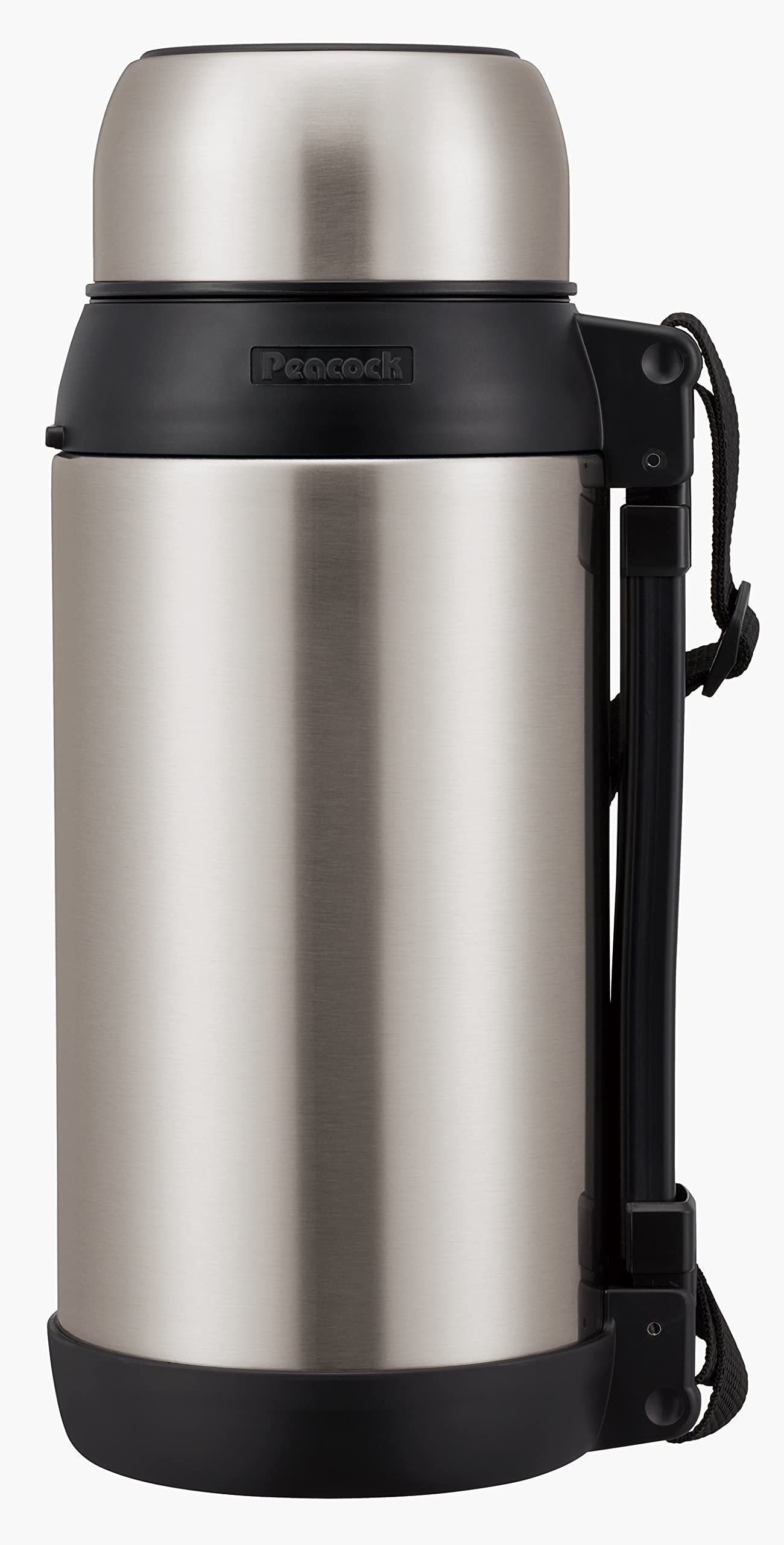 全国送料無料 ピーコック魔法瓶工業(The-peacock) ピーコック 水筒 1.96L 保温 保冷 魔法瓶 大容量 ステンレスボトル コップ飲み 広口 ハンドル 付き ステンレス AXT-2001 4,700円