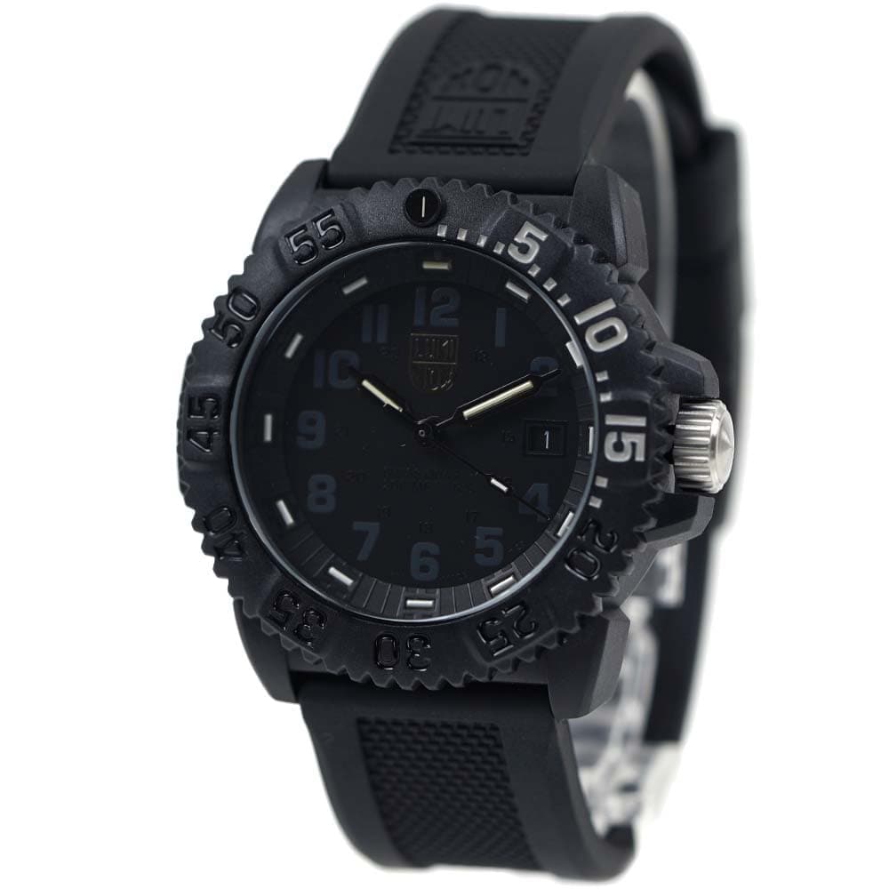 ルミノックス 腕時計 メンズ 日付カレンダー ブラック BLACK LUMINOX NAVY SEAL ネイビーシール XS.3051.GO.NSF