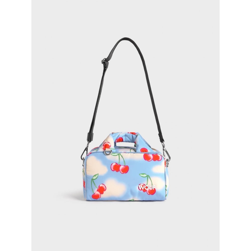 WOUF WO スタジオチェリースカイボウリングバッグ 21x14x11