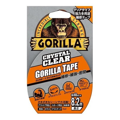 他サイト： 呉工業　ゴリラテープ クリスタルクリア　NO1778_の商品画像