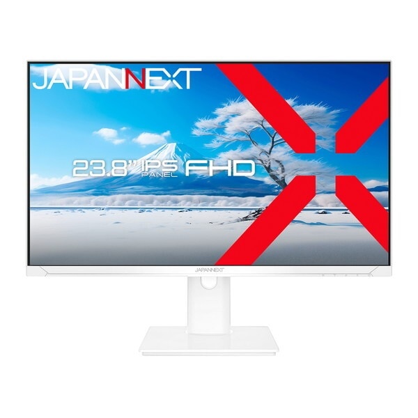 JAPANNEXT JN-IPS2381FHDR-HSP-W [23.8型 ワイド 液晶ディスプレイ (メーカー1年保証)]