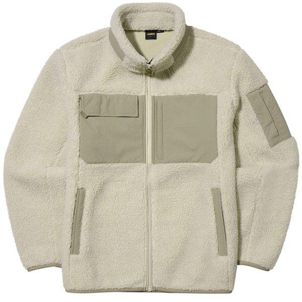 Hスタイル(KH)JK485Wウールフリースジャケット 冬 男女共用 ウールジャンパー フリース フリースジャケット アウター ビッグサイズ