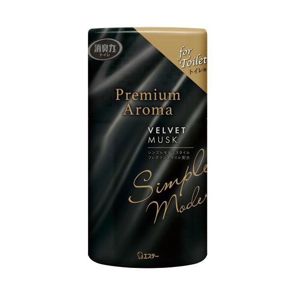 （まとめ） エステートイレの消臭力 Premium Aroma ベルベットムスク 400mL 1セット（3個） [x5セット]