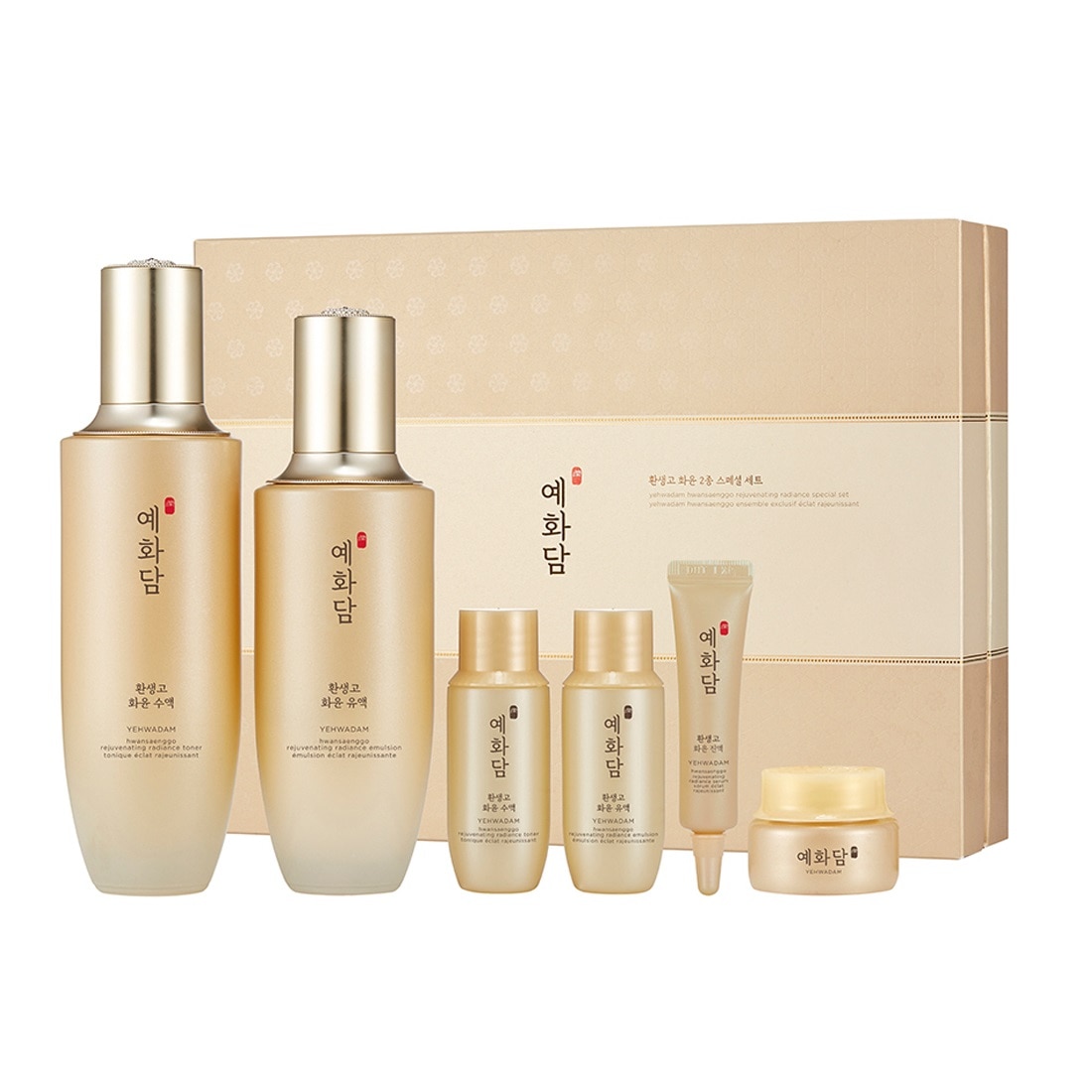 HWANSAENGGO Rejuvenating Radiance Special Set 新商品 韓国化粧品 機能性化粧品 贈り物 企画商品 スキンケア 肌の弾力 ヒョド 肌の水分 保湿 SKIN
