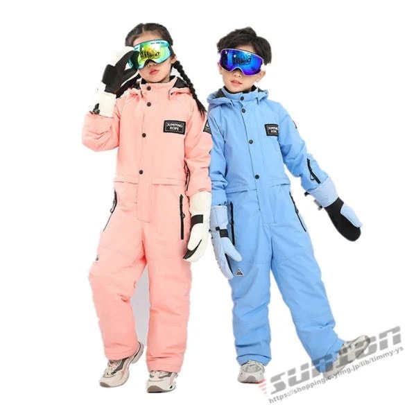 スノーボード ウェア キッズ スノーウェア スキーウェア スノボ ツナギ ワンピース オールインワン 男子 女子 中綿 防寒 防水 プレゼント ギフト