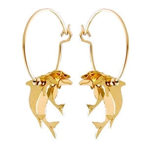 韓国スターアクセサリー FULL HOUSE（フルハウス） ソンヘギョ着用 Harry Mason BABY DOLPHINS SS ピアス EARRING ACC133