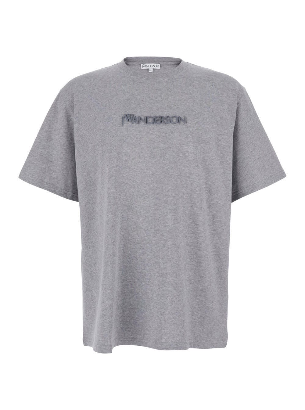 JT0258PG1510GREYMELANGE グレー 春夏2025 Tシャツ メンズ ia