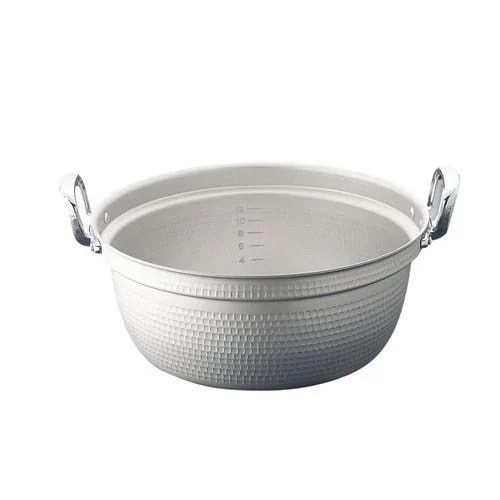 北陸アルミニウム プロマイスター 料理鍋目盛付 30cm 7.2L シルバー HP16-RM307