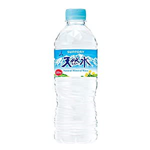 サントリー 天然水 550ml24本 ナチュラルミネラルウォーター