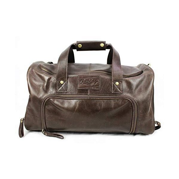 Rawlings Leather Performance Duffle Bag - Brown 並行輸入品