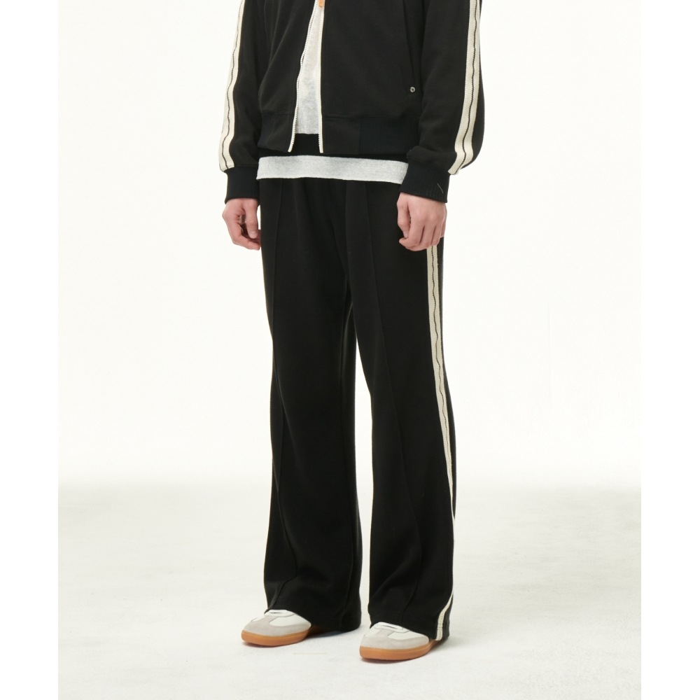 SATUR ロートンオールデイトラックパンツキャビアブラック 16,859円