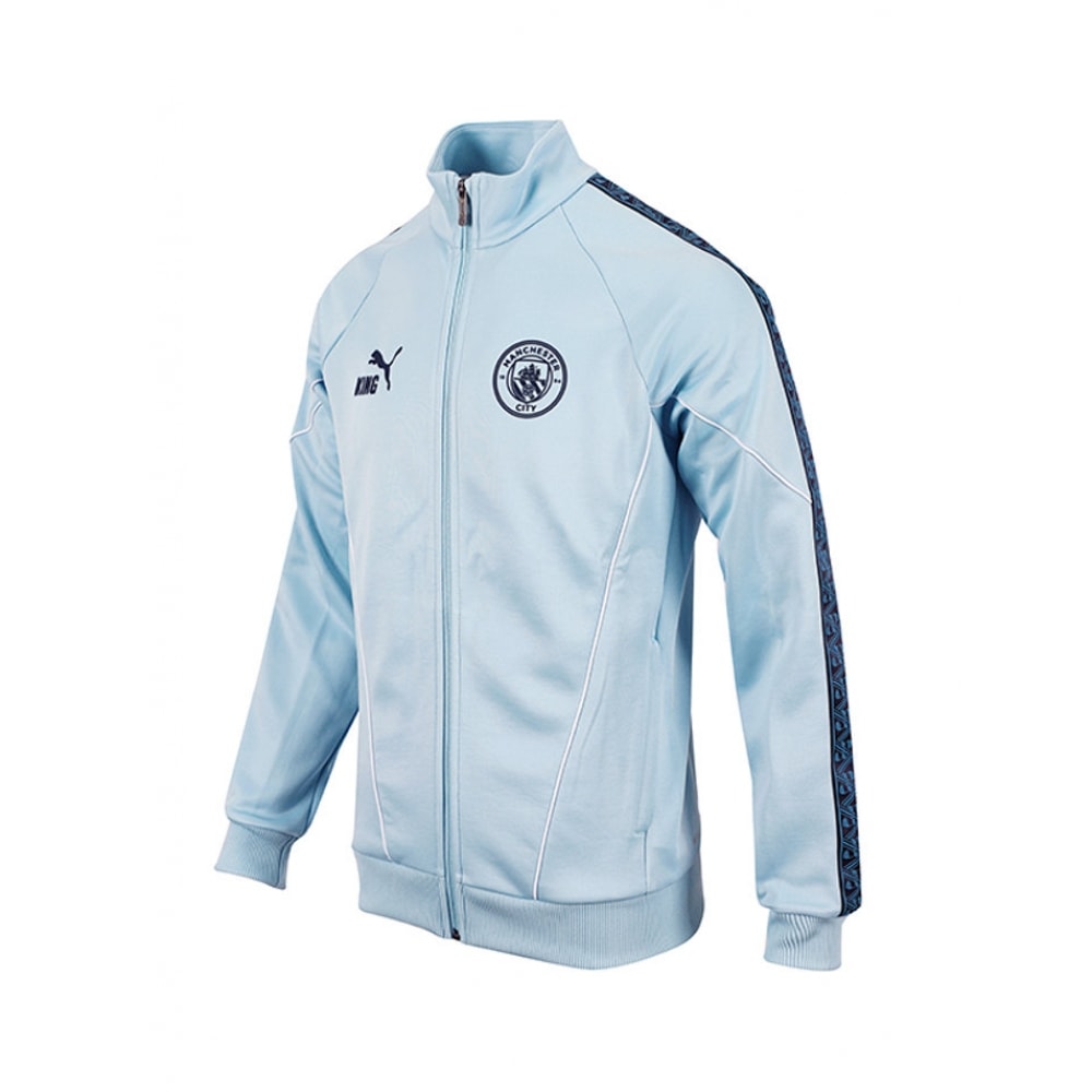 Puma マンチェスターシティトラックトップジャージーキングアンセムジャケットマンシティ