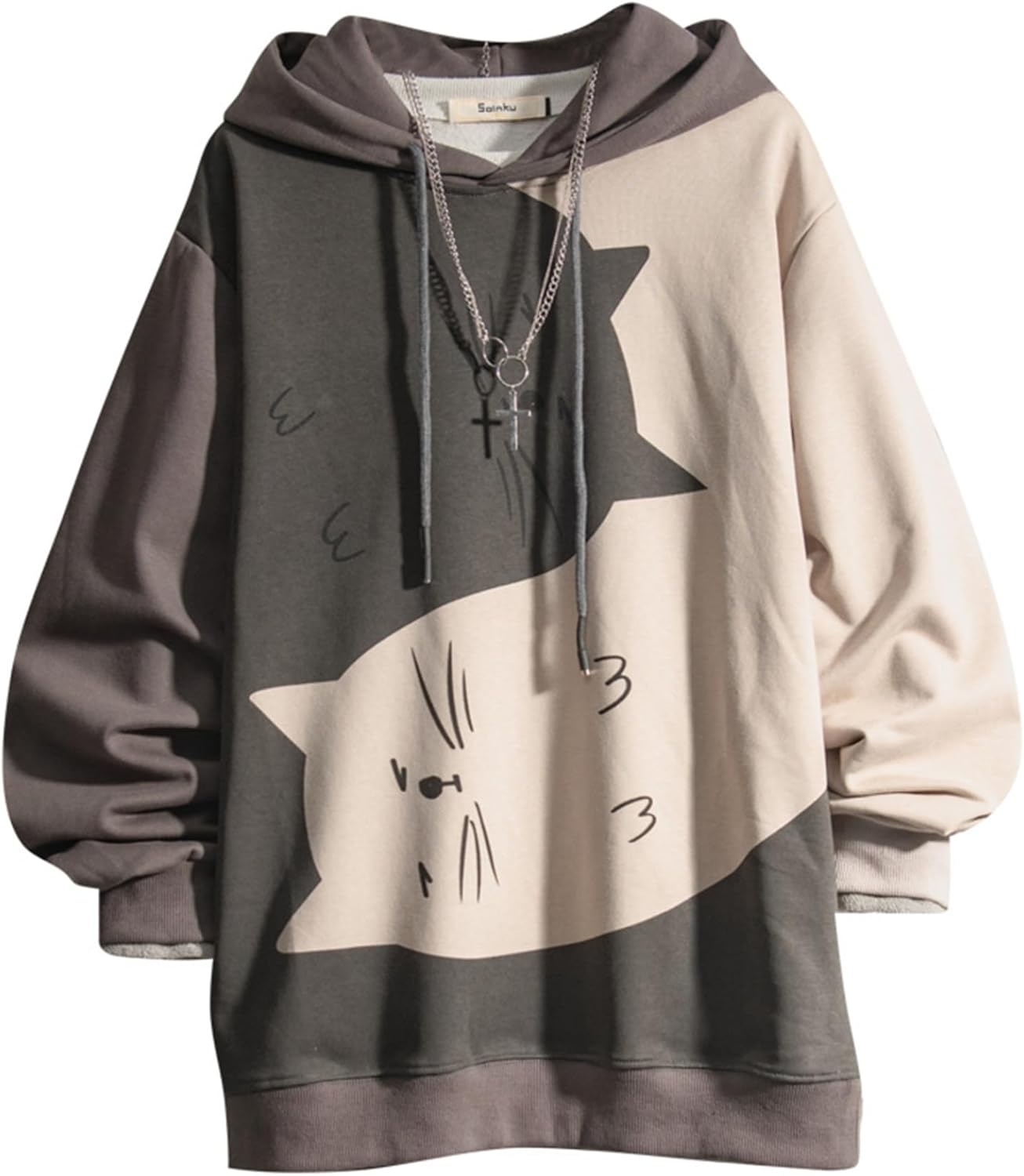 パーカー メンズ フード付き 春秋服 長袖 プルオーバー 猫柄 スウェットパーカー 防寒 ユニセックス 綿 快適 プルパーカー 可愛い スウェット カジュアル 通学 運動 アウトドア 贈り物 9,191円