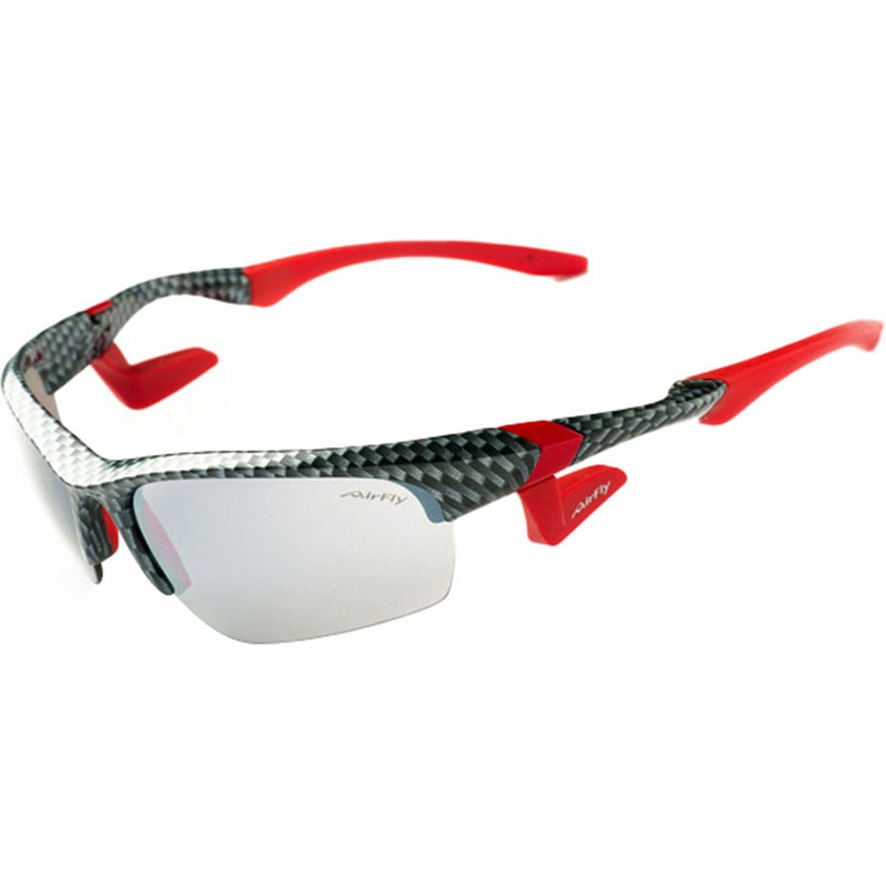 Airfly(エアフライ) 鼻パッドノナイスポーツサングラス AF-101 C-6 CARBON STYLE (カーボン調) マルチスポーツ サングラス (af101c6)
