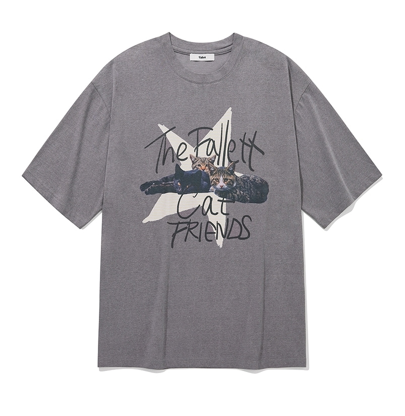 Star Nero Friends Short Sleeve Tee Charcoal