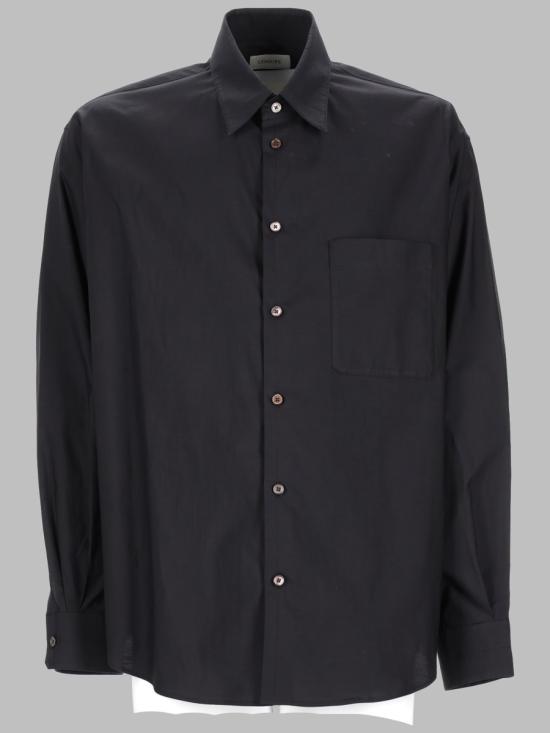 LEMAIRE Men Long Tops SH1236 LF1500BK998 CHARCOAL