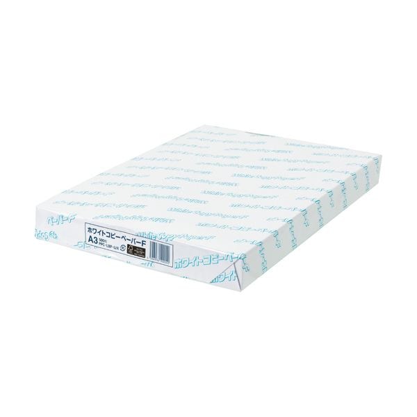 （まとめ）日本紙パルプ商事 ホワイトコピーペーパーF A3 PPCWCPFA3 1冊（500枚） 3セット