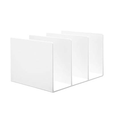 他サイト： MUJI 無印良品 スチロール仕切りスタンドホワイトグレー 3仕切大約270210160mm 02856410の商品画像