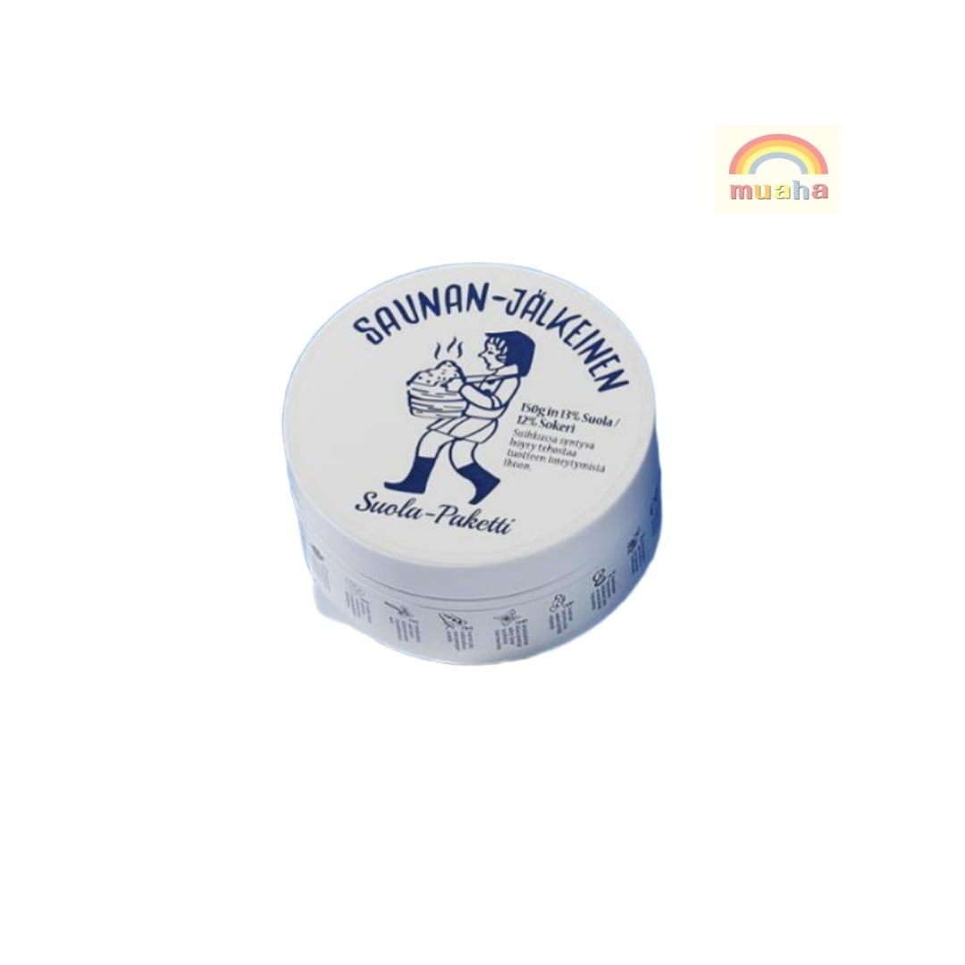 [温熱塩パック]サウナンジアンソルトマスク 150g 元祖温熱塩パック/温感ブルーマスク