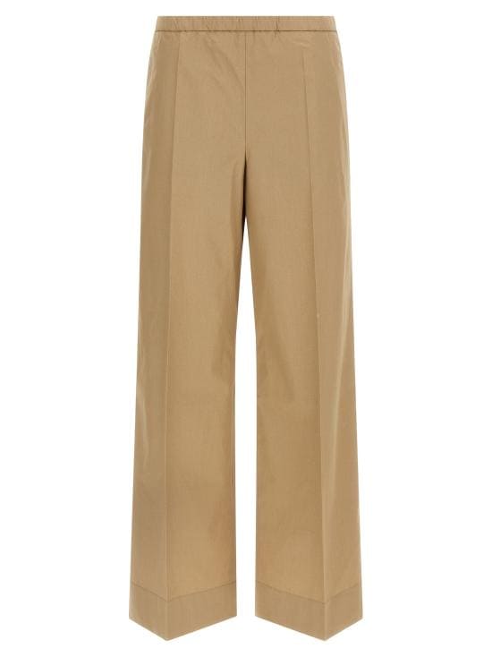 MONCLER Women Straight Pants L10932A00009 597LQ20J Beige